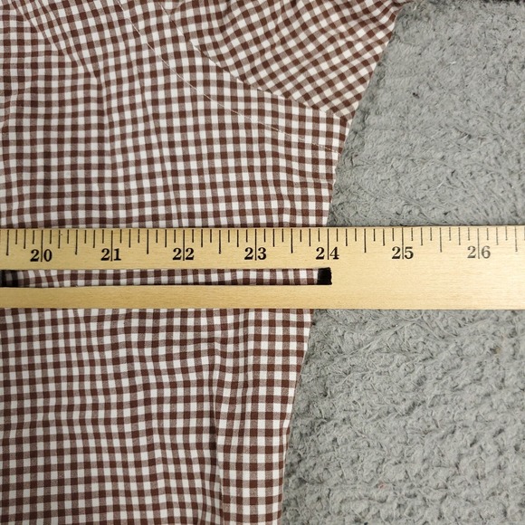 Ralph Lauren Shirt Mens Large Brown Check Pony Casual Button Up Long Sleeve * - Picture 8 of 9